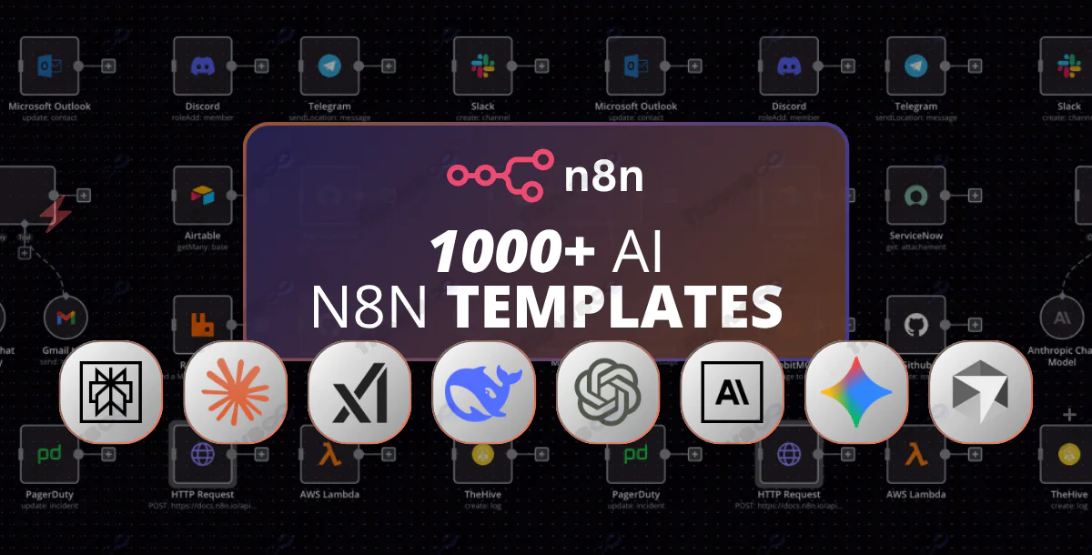 Unlock 1000+ Ready-to-Use AI n8n Automation Workflow Templates